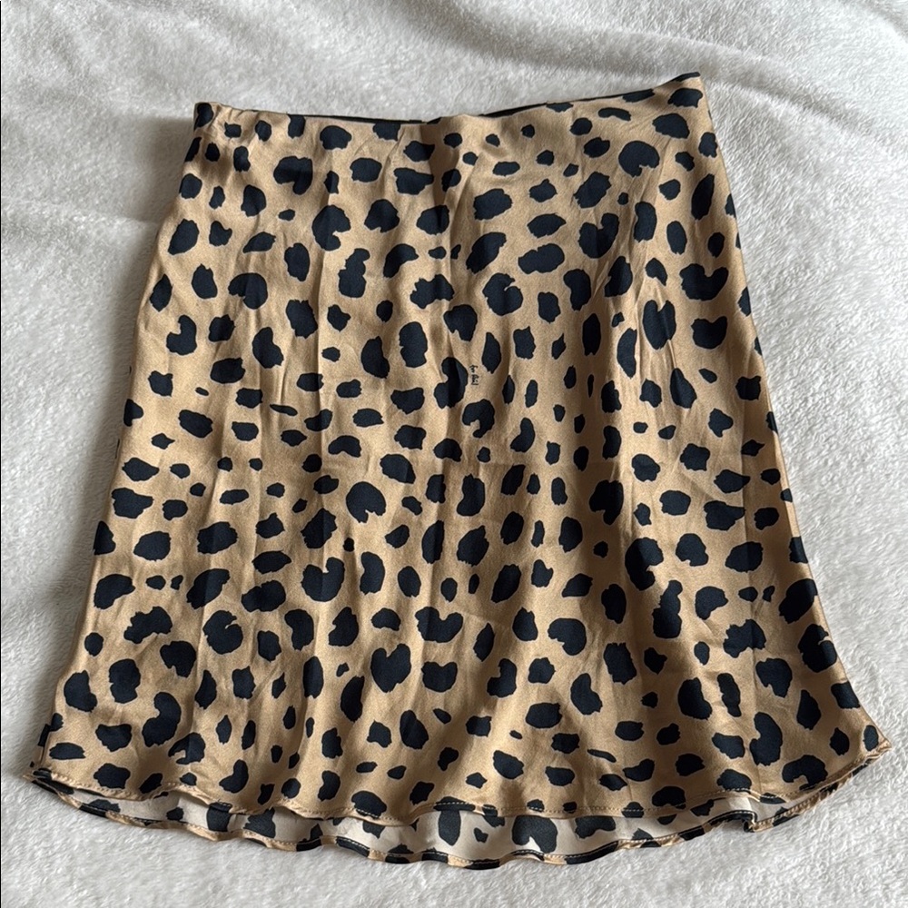 Realisation Par Leopard Print Mini Skirt
